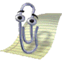 Clippy, the Microsoft Office paperclip assistant