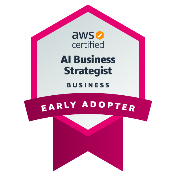 AWS Certified AI Business Strategist Early Adopter badge
